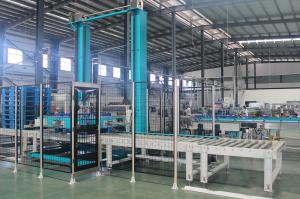 China Flexible Accurate Compared Automatic Palletizer Machine on sale