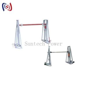 Wholesale Hydraulic Cable Reel Stand | Heavy-Duty Wire Payoff System with Adjustable Tension from china suppliers