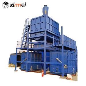 Wholesale New Low Density Tolerance Rebonded Block Foam Sponge Foaming Machine Recyled mid-range two mold four sides steaming rebond machine from china suppliers