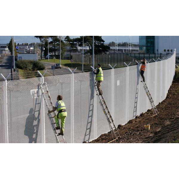 China supplier anti-climb allumen perimeter 358 Mesh fence ( High security fencing )