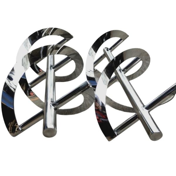 Viscosity Impeller Helical Ribbon Agitator Customized Auger Screw For Machinery