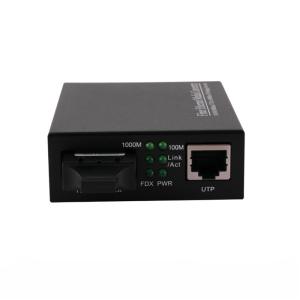 China 10 100 1000M UTP Fiber Ethernet Media Converter on sale