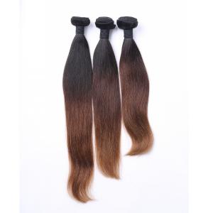 China Factory supply Ombre 3 Color Silky Straight 100G Malaysian Remy Hair Extension on sale