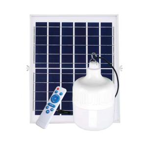 China Garden 100wat LED Solar Light Bulb 2700K-6500K on sale