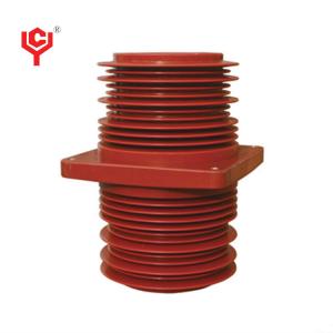 China Tear Proof Epoxy Resin Electrical Insulator Red Condenser Bushing In Transformer on sale