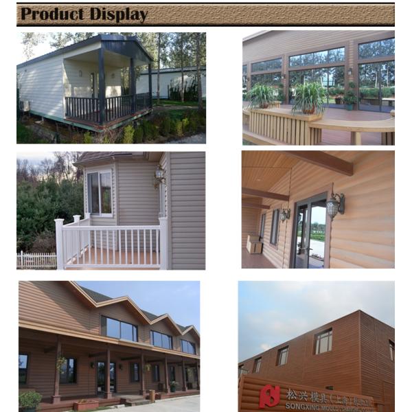 Exterior PVC Wall Cladding Siding for Villa Interior 3D Ceiling Paneling Decoration