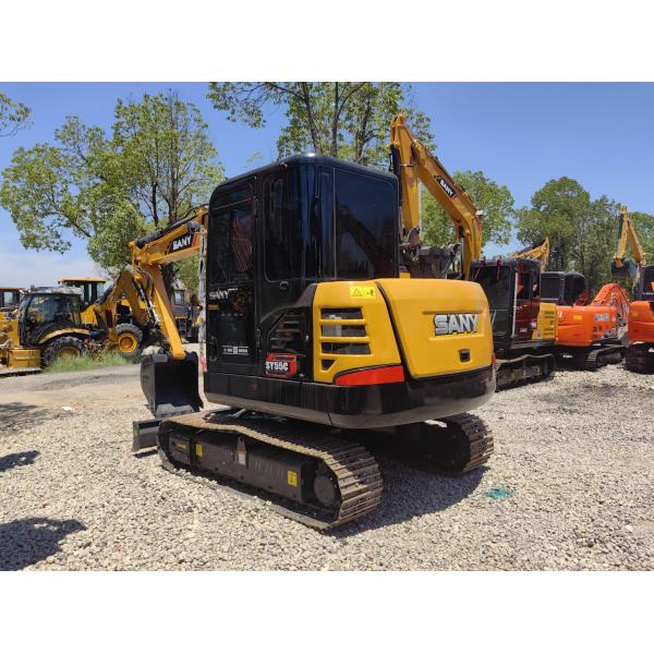 5T 36kw Used Sany Excavators Mini Backhoe Construction Excavator Sany Sy55c