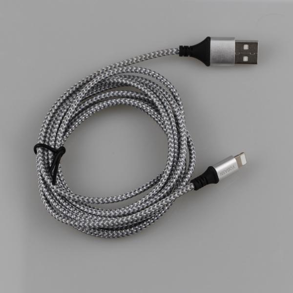Ipad Air Mini Apple Lightning To USB Cable / Fabric 2.0 A iPhone Data Line