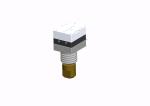 Single Unit Digital Incremental Encoder , Vertical Mounting Rotary Type Encoder