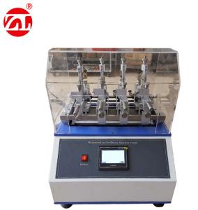 Wholesale ASTM D4157 Fabric And Textile Testing Machine 4 Groups Test Head Wyzenbeek Abrasion Tester from china suppliers
