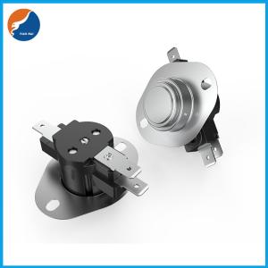 China Three Terminals 3/4 SPDT Auto Reset Bimetal Snap Action Thermostat 25A For Electric Oven on sale