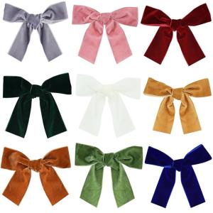 Wholesale 2.5cm Velvet Ribbon Bows Wedding Party Dark Green Velvet Ribbon from china suppliers
