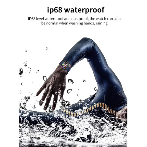 AW9 Heart Rate Blood Pressure Sports Smart Watch Waterproof