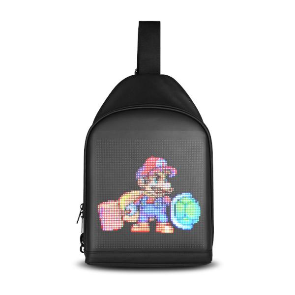 Quality Bluetooth LED Backpack With Programmable Screen Lightweight LED Advertising Display Screen for sale