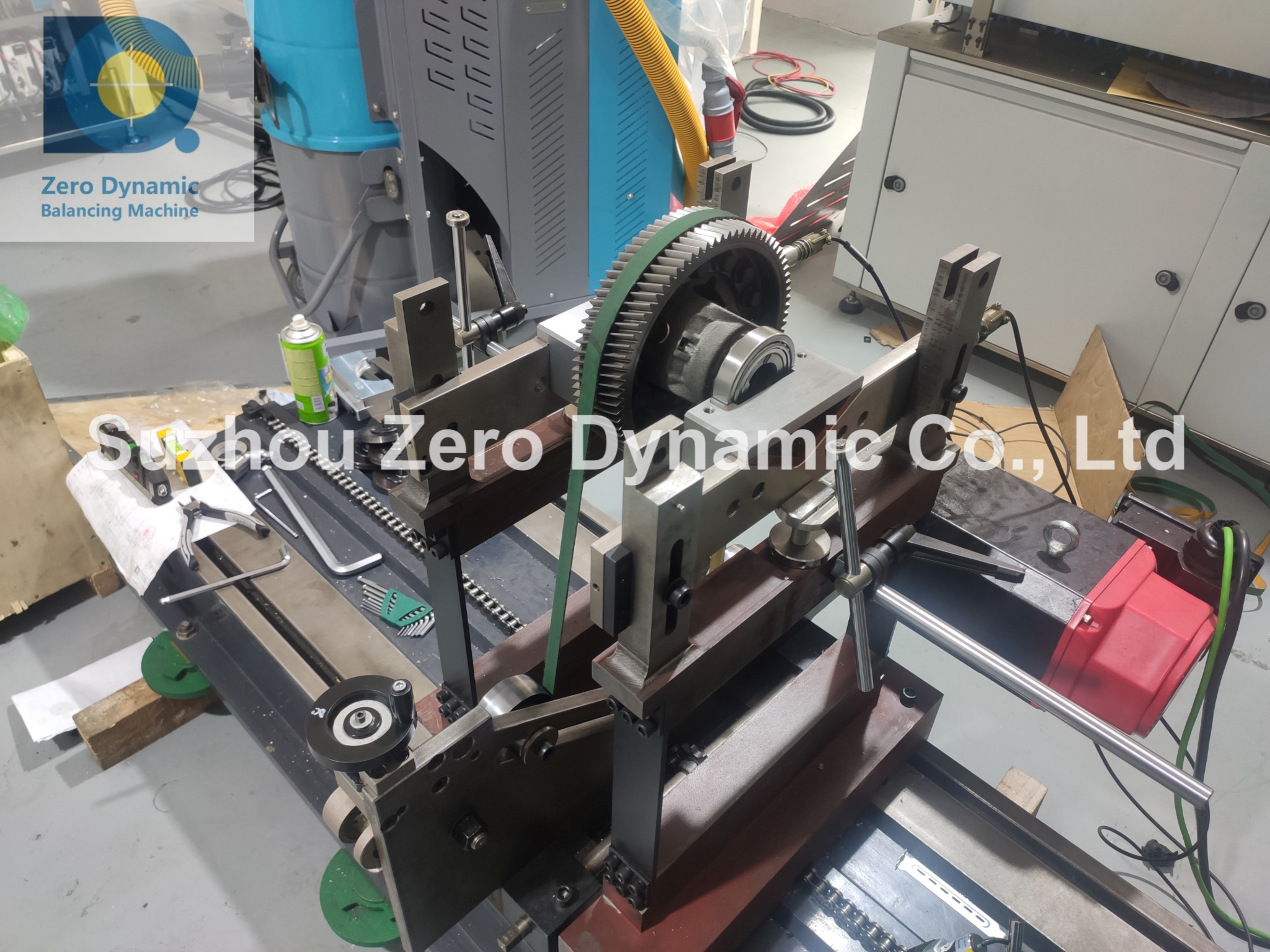 High Speed Mechanical spindles Balancing Machine Spindle Motor, Electric Spindle Balancing Machine