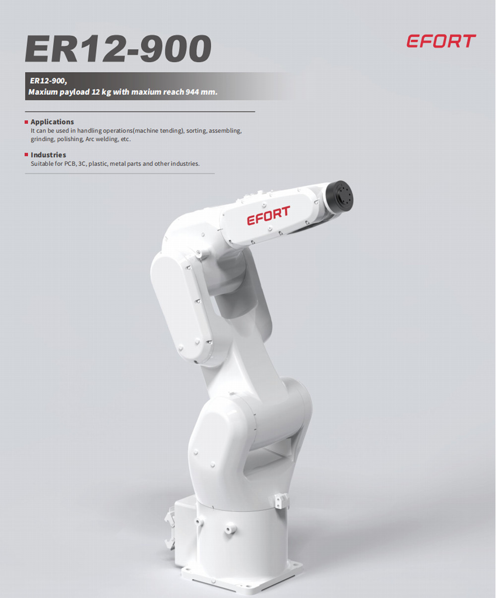 Desktop Robot In Handling Operations Machine Tending Sorting Assembling For PCB 3C Plastic Metal Parts ER12-900