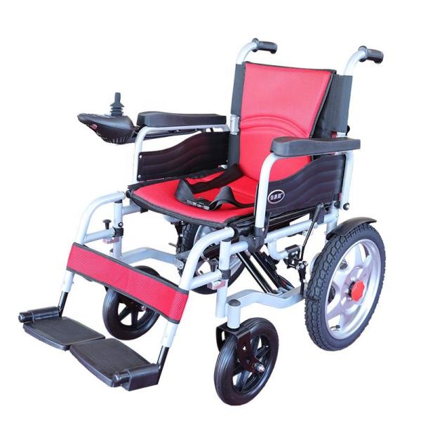 Electric Lightweight Foldable Chair Wheelchair For Disabled 80CM 1800w