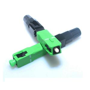 Wholesale 0.9mm 0.3db FTTH Products 55db Fast Connect Fiber Connectors SC APC from china suppliers