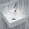 Buy cheap Modern Design Compact Wall Mount Sink 0.03 CBM Blue Grey Black Optional from wholesalers