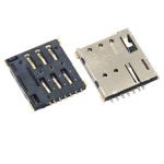 Stable Performance Push Push Type Tablet Nano Sim Card Socket Holder Connector
