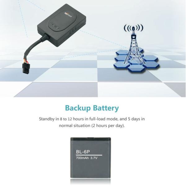 UBLOX-7020 GPS Tracker With 3D Acceleration Sensor For Motorcycle/Electrical Bike