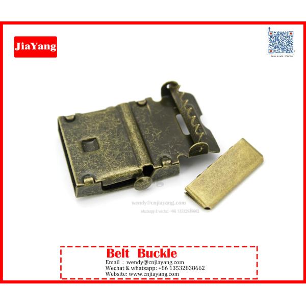 custom name 40mm nickel military belt buckles for men manufacturers