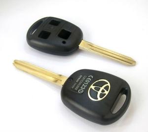 China high quality auto remote toyota replacement keys with feel good on sale