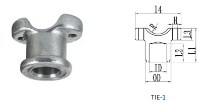 Customized Line Post Insulator End Fitting
