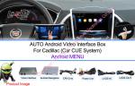 Cadillac Android Navigation System Trajectory Reversing Touchscreen Control