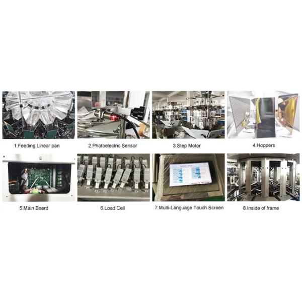 14 Head 10g Mixing Product Hardware Multihead Weigher