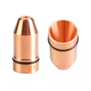 Wholesale Dia 10.5mm Bullet Laser Cutting Nozzle Single Layer Raytools Nozzle from china suppliers