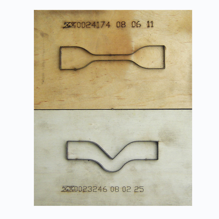 JIS Antiwear Rubber Testing Machine Laser Cutter 0.7mm Thickness