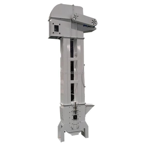 20t/h Rice Milling HDPE Maize Wheat Bean Centrifugal Discharge Conveyor Bucket Elevator