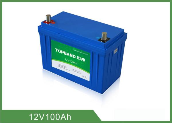Quality RV Camper Battery 12 Volt 100Ah Lithium Battery Deep Cycle LiFePO4 Battery Pack for sale