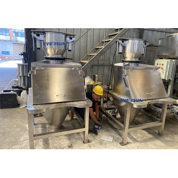 Dust Free Discharge Station For Unpacking Feeding Screening