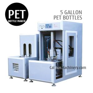 China 90BPH 5 Gallon PET Bottle Blow Molding Machine 19L 20L Plastic Bottle Making Machine on sale