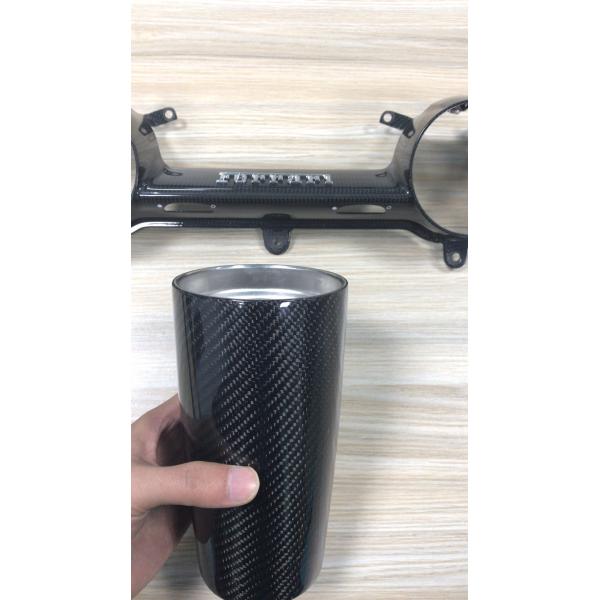 Custom Gorgeous Carbon Fiber Stainless Steel Water Cup for Vehicle Use