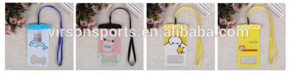 PVC Waterproof Phone Pouch,Phone Waterproof Bag With A Luminous Function