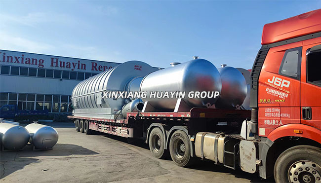 Quick Tires Recycling Machine Pyrolysis Fuel Oil From Waste Tyre Pyrolysis Plant