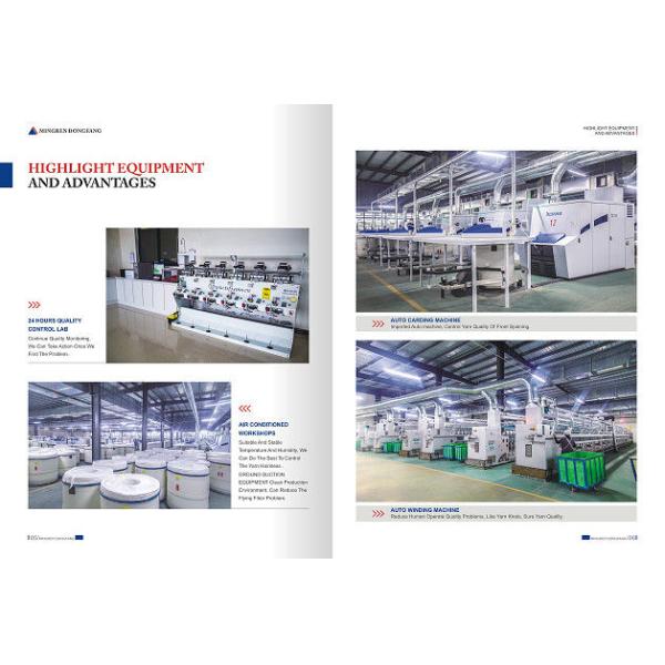 100 % spun Polyester Yarn 20/2/3 30/2/3 with white color Oeko Tex Certificate