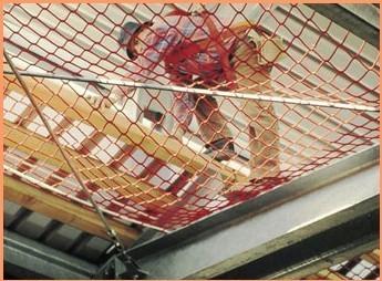 Quality Knotless HTPP Square Construction Safety Net / Building Net For Industrial for sale