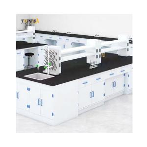 Wholesale White Polypropylene Lab Bench Laboratory Table With Epoxy Resin Table Top from china suppliers