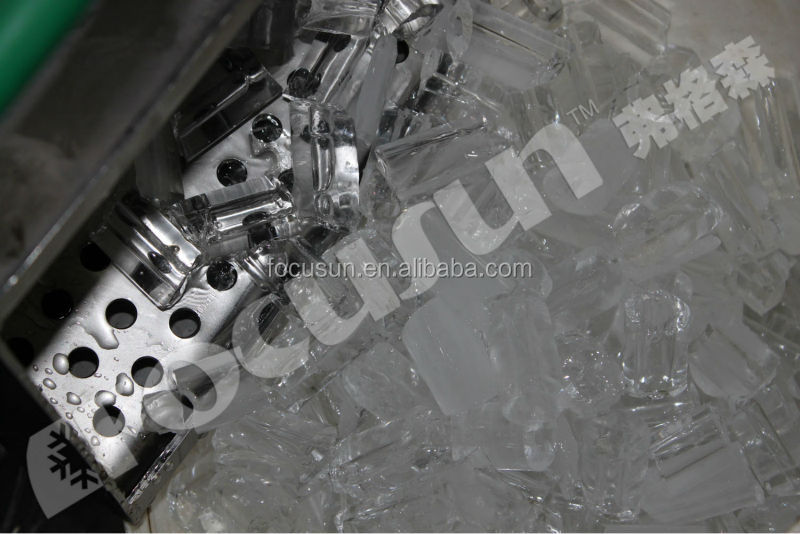 FOCUSUN 15KW PLC Controlled 3T 5T 10T 20T 25T Tube Ice Machine for Ice Production