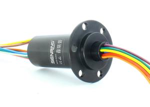 China IP51 Rotary Capsule Hybrid Slip Ring Compact Rotary Union Electrical Connector on sale