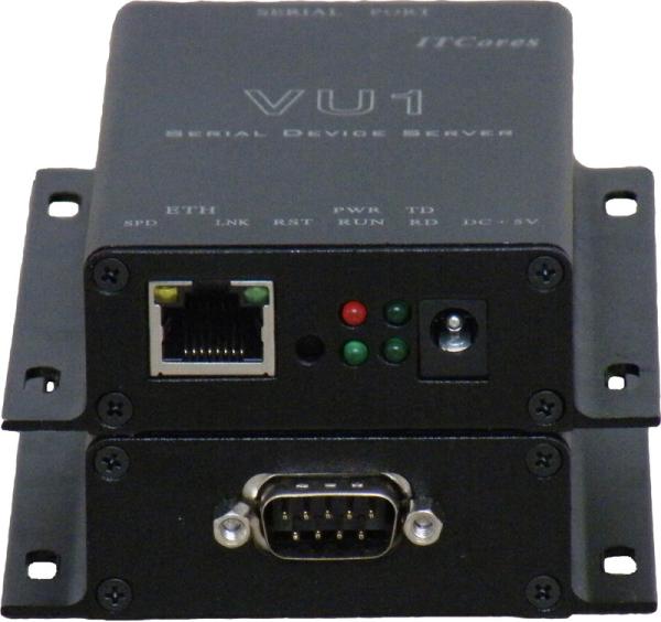 Quality 1 Port SCADA Serial Server Solution , Industrial Edition VU1 Serial Port Server  AC220V for sale