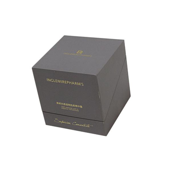 110 Gram Lift Off Lid Box , protective varnish Custom Rigid Setup Boxes