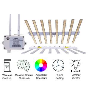 China 0-10V Dimming Bar LED Grow Lights With Timer Multiple Time Slices Setting on sale
