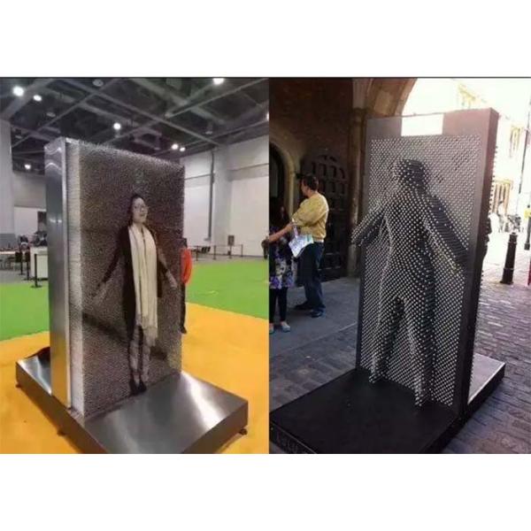 3d Trick Art Pin Wall Giant Screen For Playground Amusement Playing