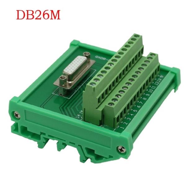 Quality DB26 Female Header Breakout Board Terminal Block Connector Electronics-Salon Breakout Board for sale