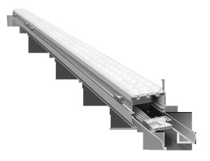 China Linkable LED Linear Lamps Trunk System 130LPW 3000K-6500K CCT Dimming Available on sale